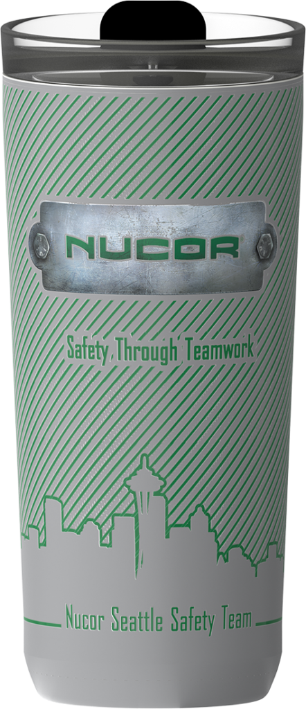 nucor printed tumbler